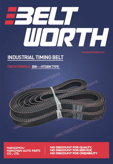 RPP8M Type Industrial Timing Belt