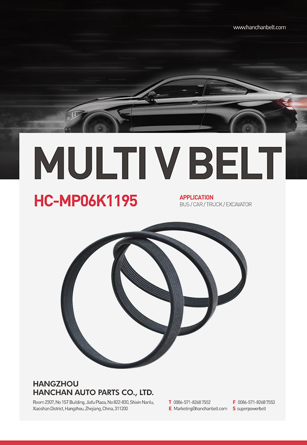 Automotive Double V-Ribbed Belt